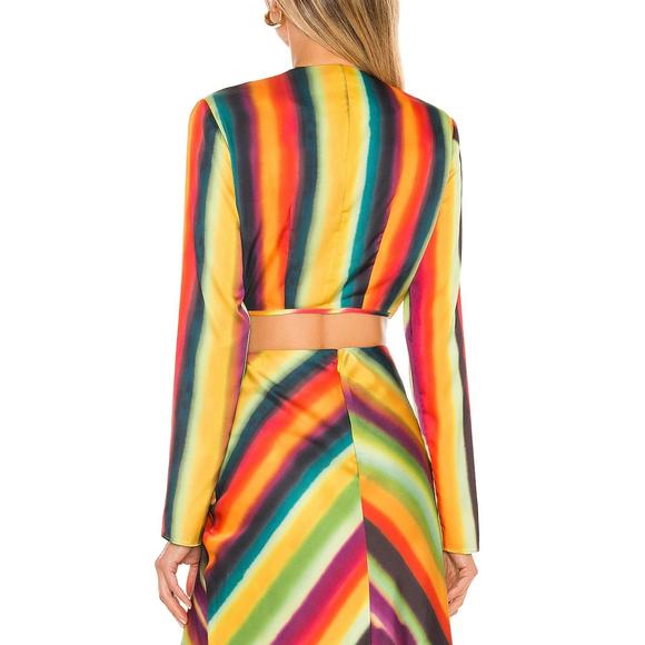 NEW RONNY KOBO avianna top in multi - Picture 2 of 2